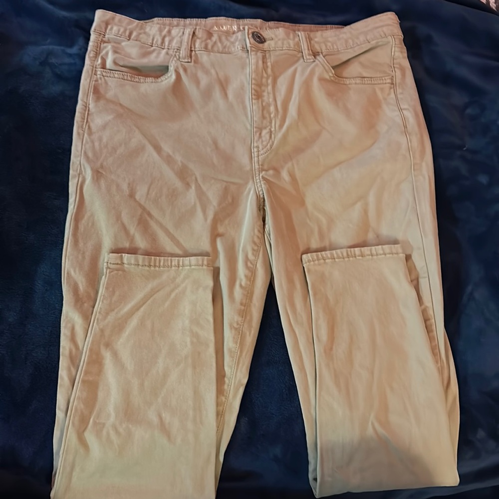 American Eagle khakis size 14